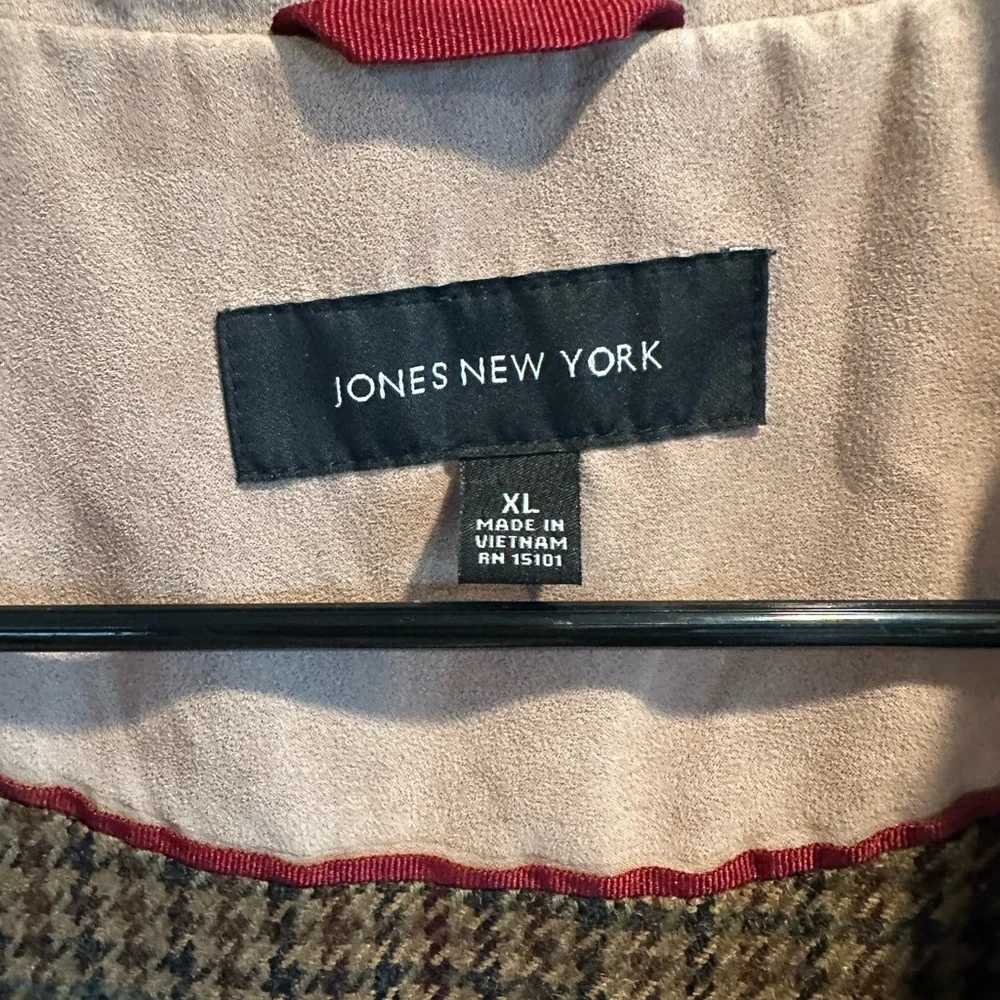 Jones New York Men's Brown Field Jacket size XL